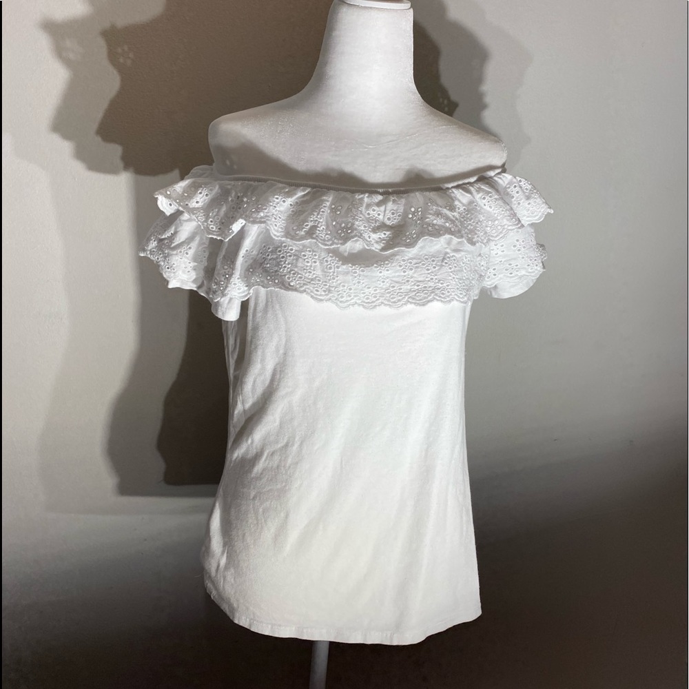 STUNNING White off the shoulder top